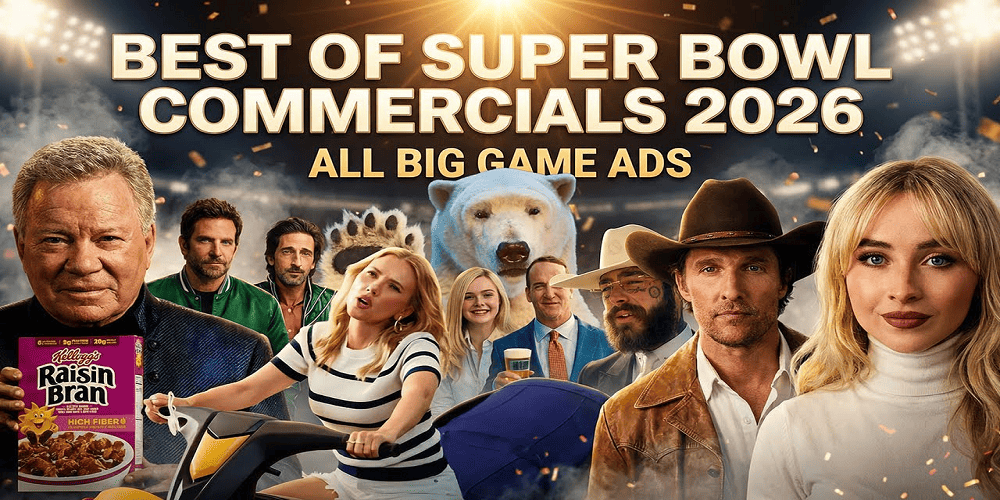 Top 10 Best Super Bowl 2026 Commercials - The Ads from Super Bowl XXL [United States]